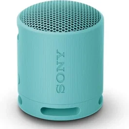 Sony Altavoz Portátil Bluetooth SRS-XB100, Compacto, Sonido Potente, Resistente al Agua IP67, Batería 16 Horas, Color Azul